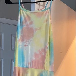 Tie dye dress, new